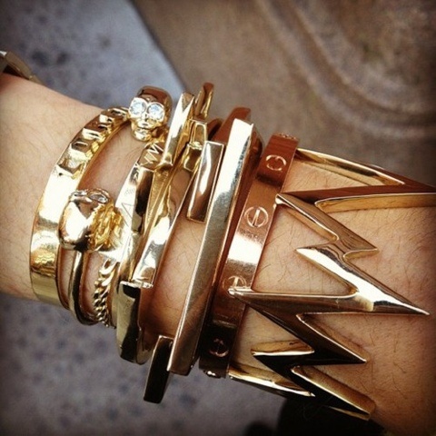 bracelet d'or