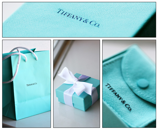 couleur marquée de Tiffany's & Co.